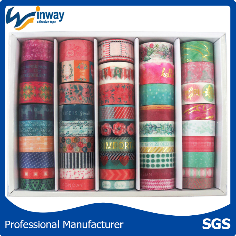Custom Washi Tape,Japanese Washi Tape,Assorted Design Washi Tape