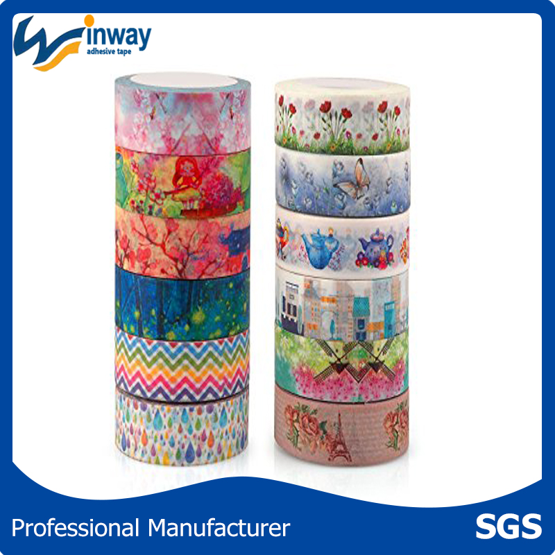 Custom Washi Tape,Japanese Washi Tape,Assorted Design Washi Tape