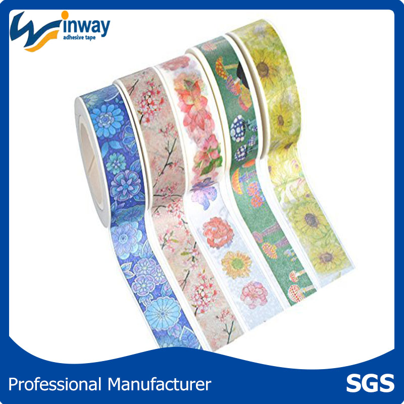 Hot selling High-Quality Colorful Custom Washi Tape