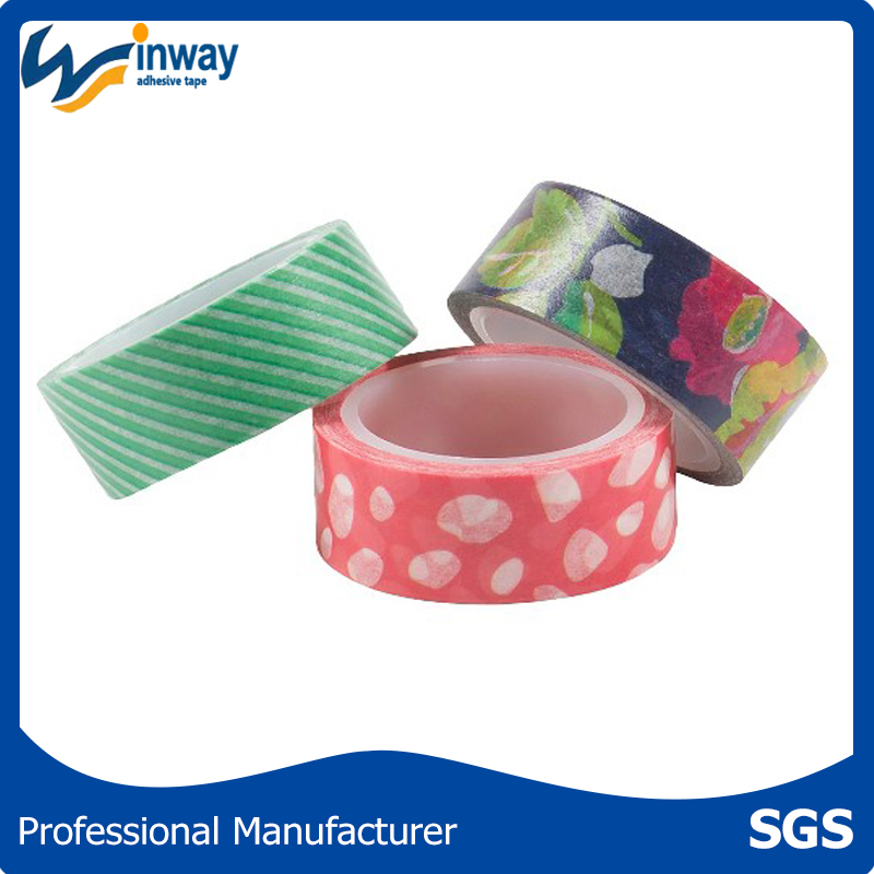 Hot selling High-Quality Colorful Custom Washi Tape
