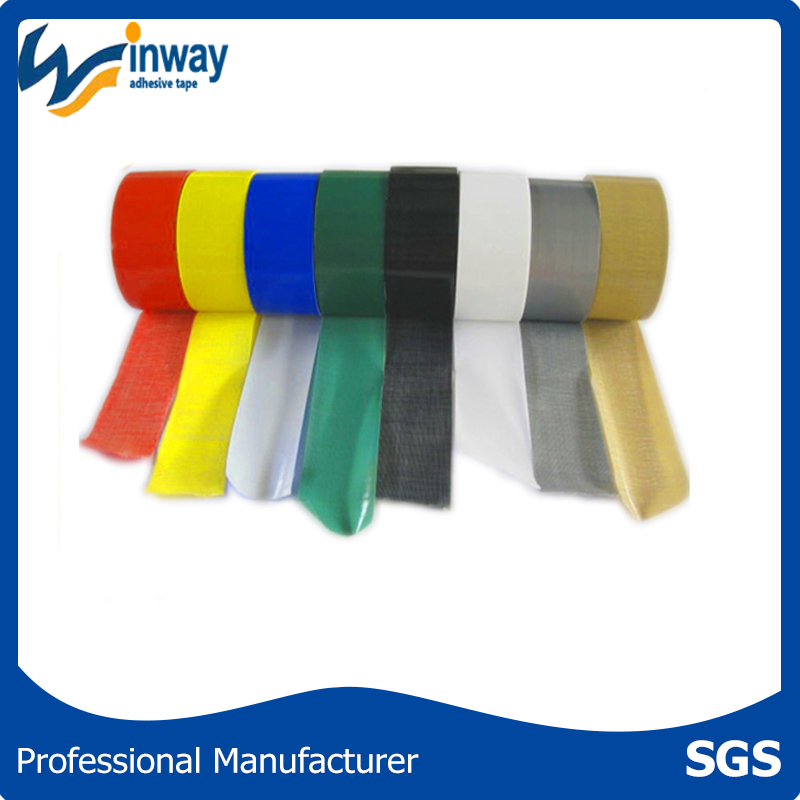 Different Colors Adhesive Waterproof Duct Cloth Tape