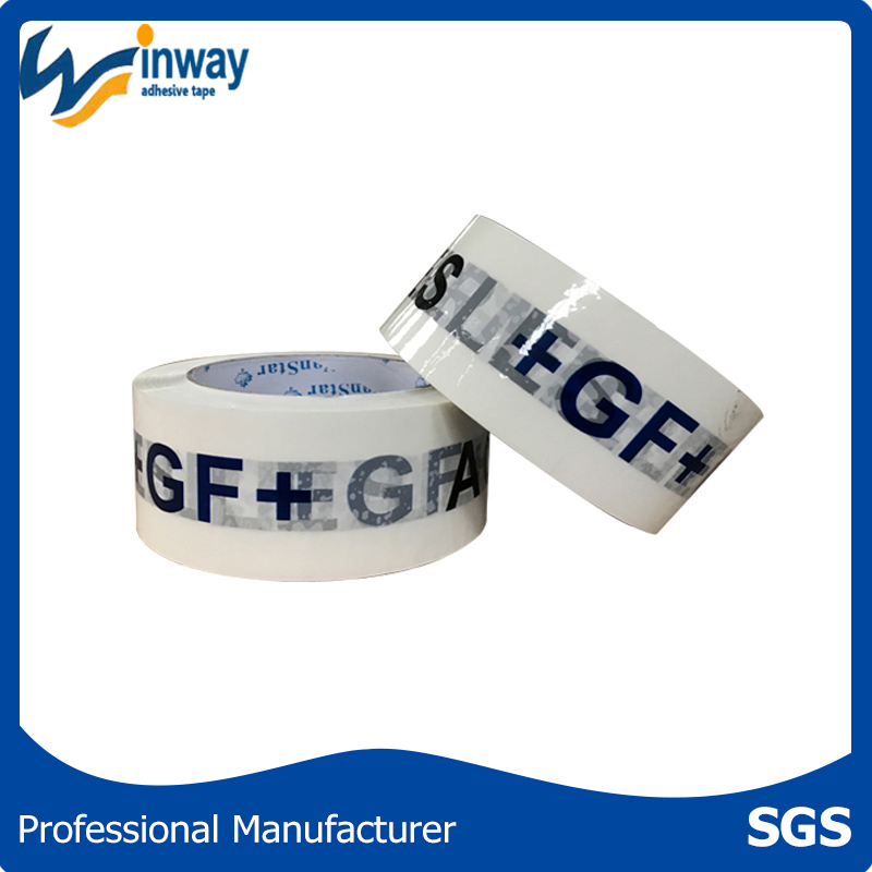 Wholesale BOPP Custom Logo Self Adhesive Printed Tape